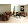 Balbus 3-sits soffa - Mrkbrun