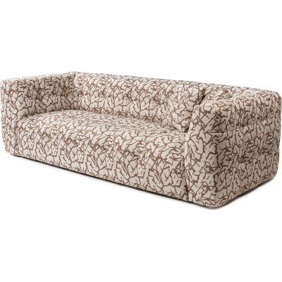 Cady 3-sits soffa - Beige/brun