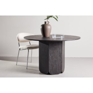 Matbord Tekla runt �120 cm - svart