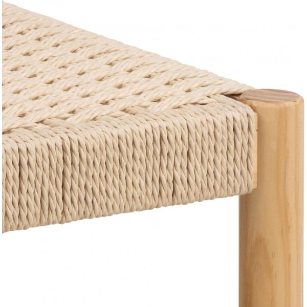 Alvin sittpall - Offwhite/furu