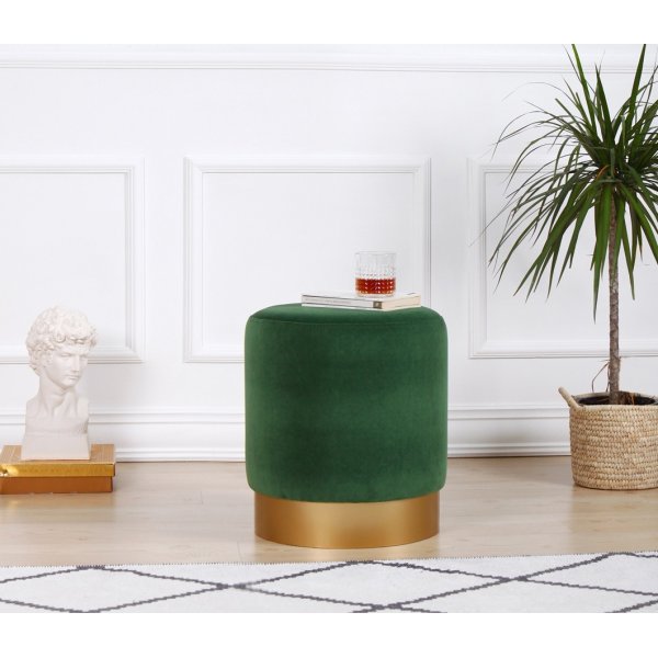 Memfis sittpuff - Mörkgrön Memfis sittpuff - Mörkgrön