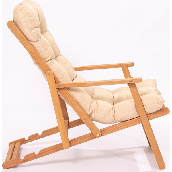 Playa loungeset XL - Bruin/creme Playa loungeset XL - Bruin/creme
