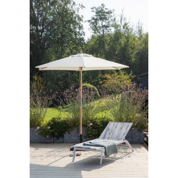 Corypho parasoll - Natur/Vit Corypho parasoll - Natur/Vit