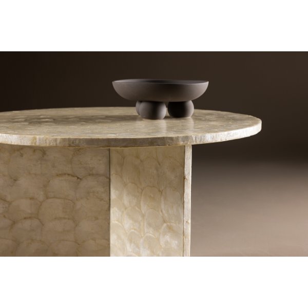 Smögen soffbord Ø70 cm - Ljusgrå Smögen soffbord Ø70 cm - Ljusgrå