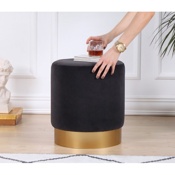 Memfis sittpuff - Mörkgrå Memfis sittpuff - Mörkgrå