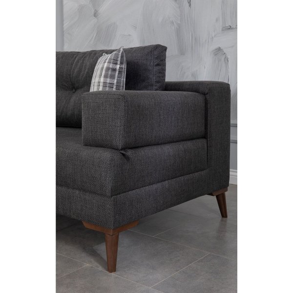 Oslo hrnsoffa - Antracit