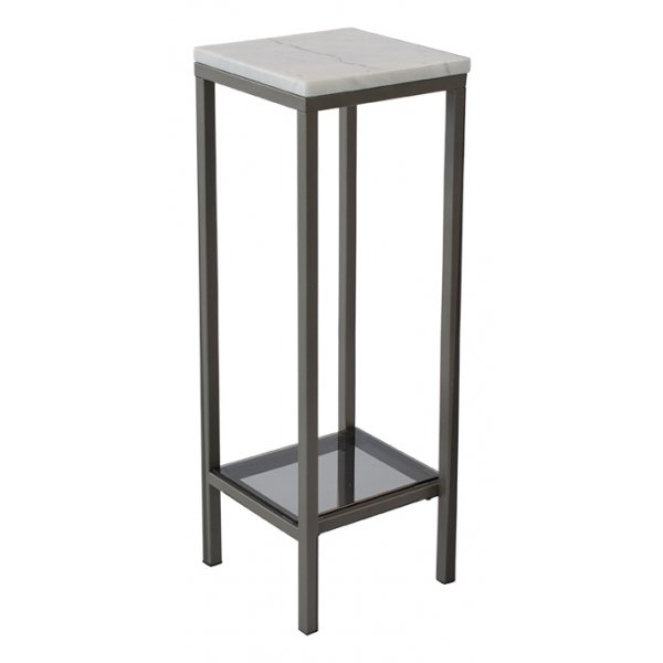 Ascot piedestal - 80 cm (vit & gr)