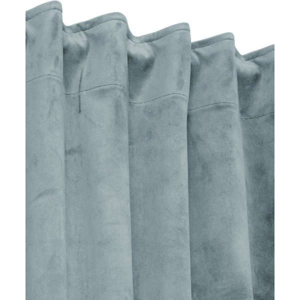 Rideau Elise Lot de 2 2 x 135 x 280 cm - Bleu clair