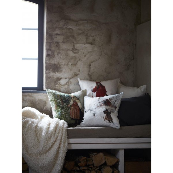 Zoetwaren kussenhoes 45 x 45 cm - Groen