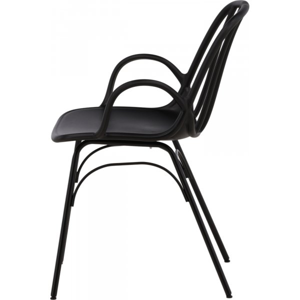 Chaise de salle à manger Dyrön - Noir Chaise de salle à manger Dyrön - Noir