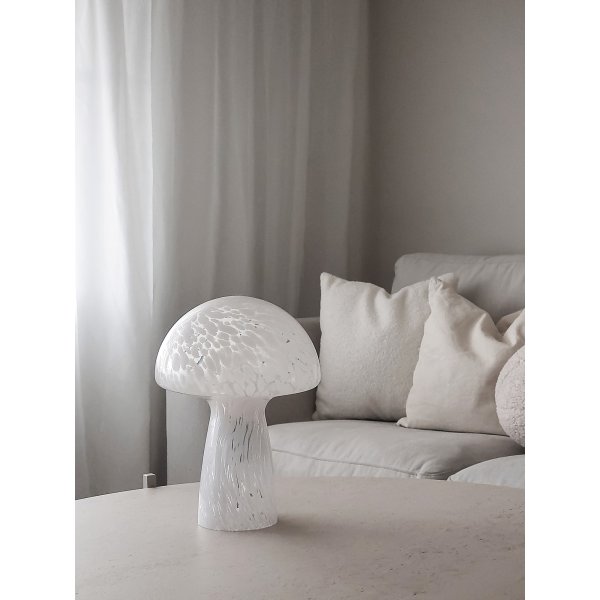 Lampe de table Mushi Ø22,5 cm - Blanc/Clair Lampe de table Mushi Ø22,5 cm - Blanc/Clair