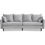 Gotland 3-sits svngd soffa - Gr sammet