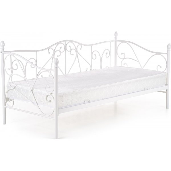 Cadre de lit Bahia blanc 90x200 cm Cadre de lit Bahia blanc 90x200 cm