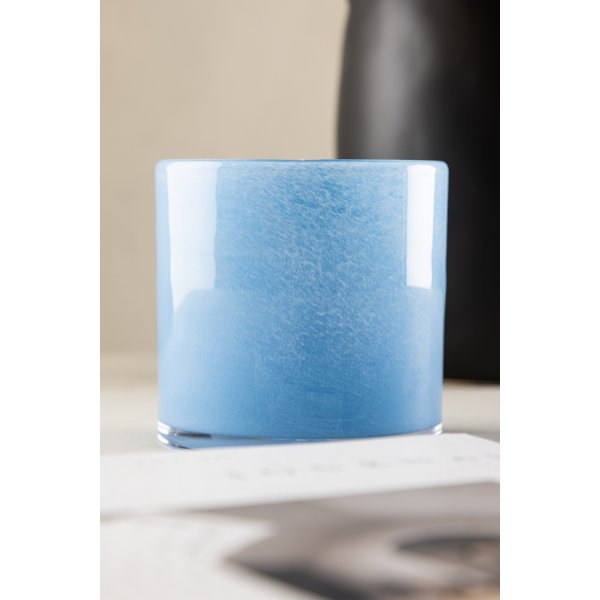Lanterne Glora Ø12 cm - Bleu clair Lanterne Glora Ø12 cm - Bleu clair