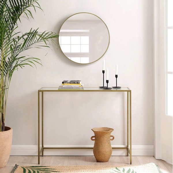 Canvas avlastningsbord - Guld Canvas avlastningsbord - Guld