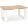 Ground soffbord 100 x 64 cm - Vit
