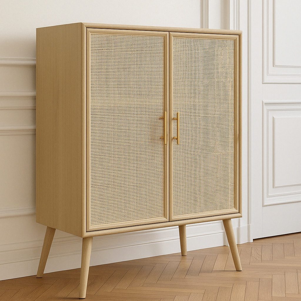 Skåp i trä och natur / rotting - React Skåp i trä och natur / rotting - React