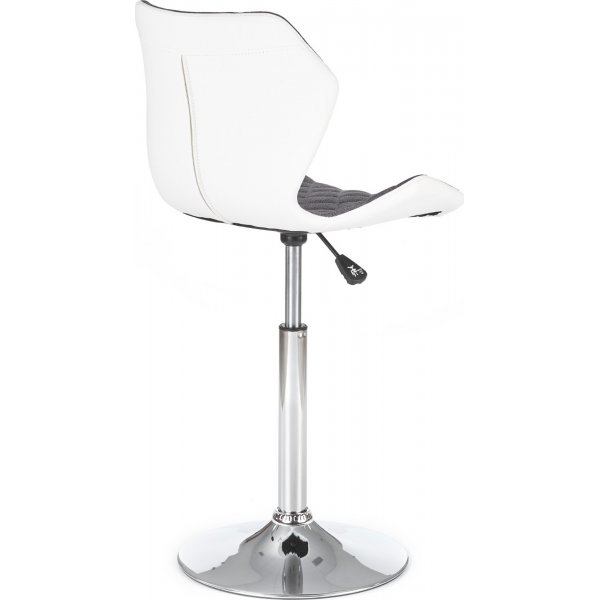 Tabouret Albana - Blanc/gris Tabouret Albana - Blanc/gris