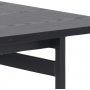 Angus matbord 200 cm - Svart