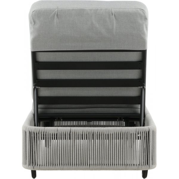 Chaise longue Virya - Noir Chaise longue Virya - Noir