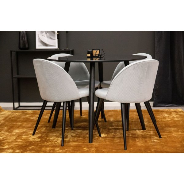 Tapis Bryan - Viscose jaune moutarde Tapis Bryan - Viscose jaune moutarde