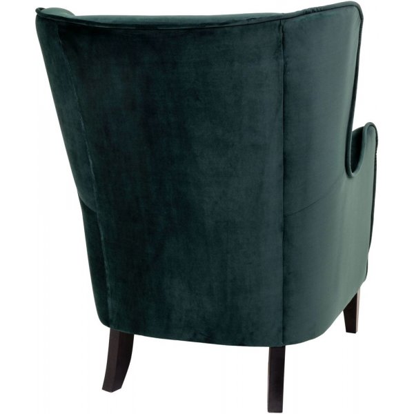 Fauteuil Campo - Vert foncé/noir Fauteuil Campo - Vert foncé/noir
