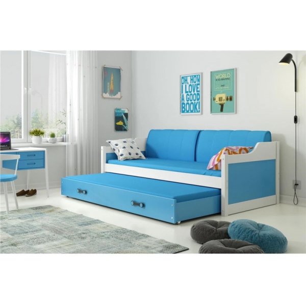 Juniorsng Odense 90 cm - Bl/vit
