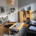 Kundbild Fladdermus fåtölj Marais Kelim - Vit/svart: Känns hur bra som helst att sitta...