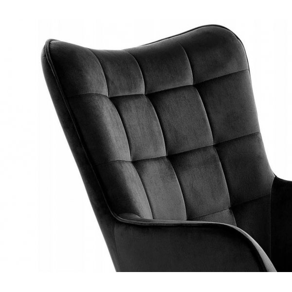 Fauteuil Ingeborg - Noir