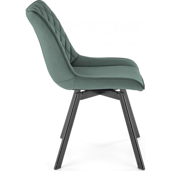 Chaise de salle  manger Cadeira 520 - Vert fonc