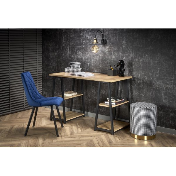 Bureau Mejo 120x60 cm - Chne Sonoma/noir