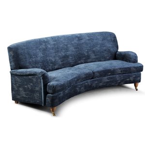 Howard Luxor Club svängd 4-sits soffa - Valfri färg