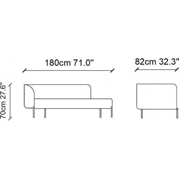 Macaroon dagb�dd - Puderrosa