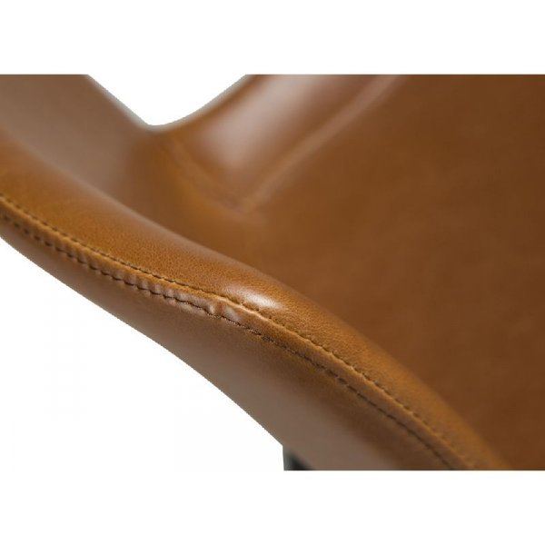 Tabouret de bar Hype 91 cm - PU Marron Vintage Tabouret de bar Hype 91 cm - PU Marron Vintage