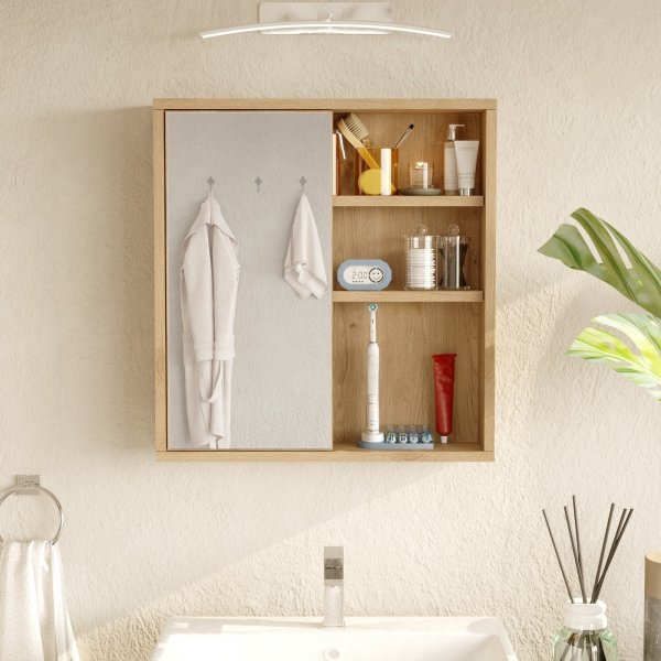 Meuble de salle de bain Nova - Chêne Meuble de salle de bain Nova - Chêne