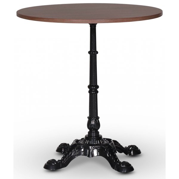 Mystery bord runt 70 cm - Svart underrede/mrk trimitation