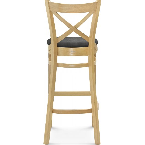 Bistro 1 barkruk - Optioneel kleur bekleding en frame