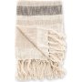 Bondi pld 130x170 cm - Beige/mrkgrn/vit