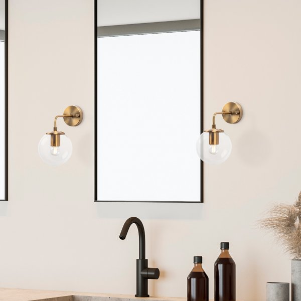 Draad wandlamp 10890 - Vintage