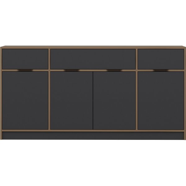 Elina skänk - Valnöt/antracit Elina skänk - Valnöt/antracit