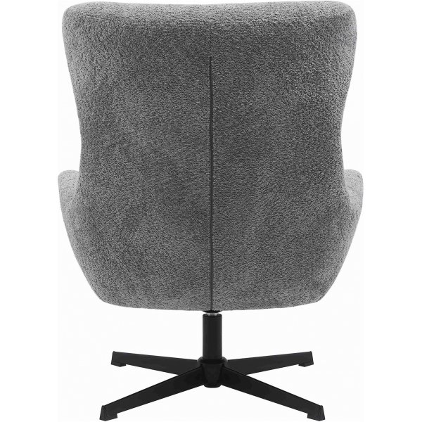 Fauteuil Bescia - Gris fonc