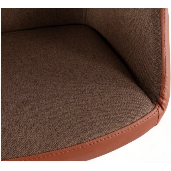 Dora kontorsstol - Brun/caramel Dora kontorsstol - Brun/caramel