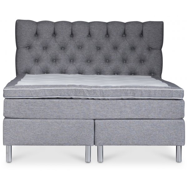 Hilton Deluxe Presley-beddenpakket 5-zone continentaal bed met hoofdeinde - elke kleur!