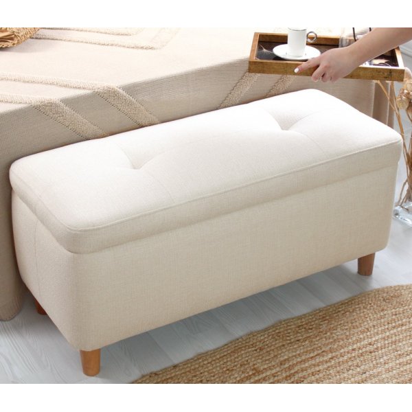 Rocio sittpuff - Cream Rocio sittpuff - Cream