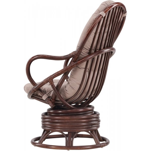 Swing fåtölj - Mörk Valnöt Swing fåtölj - Mörk Valnöt