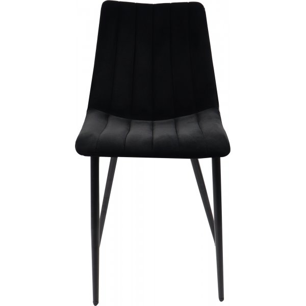 Stol i svart sammet - Kayla