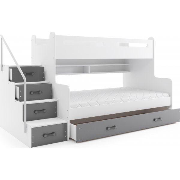 Max vningssng med frvaringslda 120 x 200 cm - Valfri frg