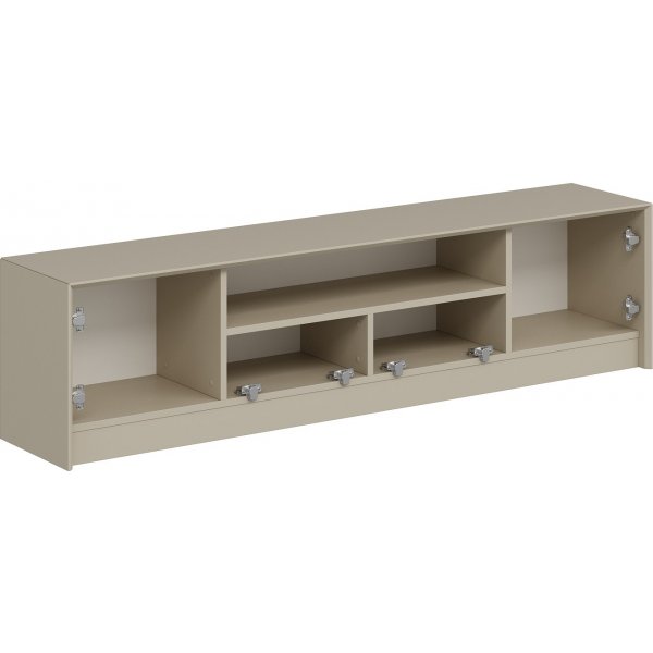 Meuble TV Bazal sans pieds - Beige Meuble TV Bazal sans pieds - Beige