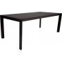Breda matbord 200-320 cm - Svart
