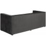Chesterfield Milano 3-sits soffa i sammet - Gr
